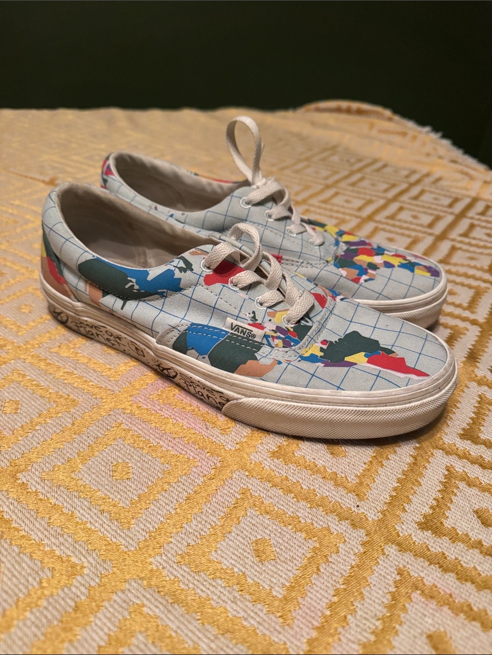 Save Our Planet x Vans Era 'World Map'